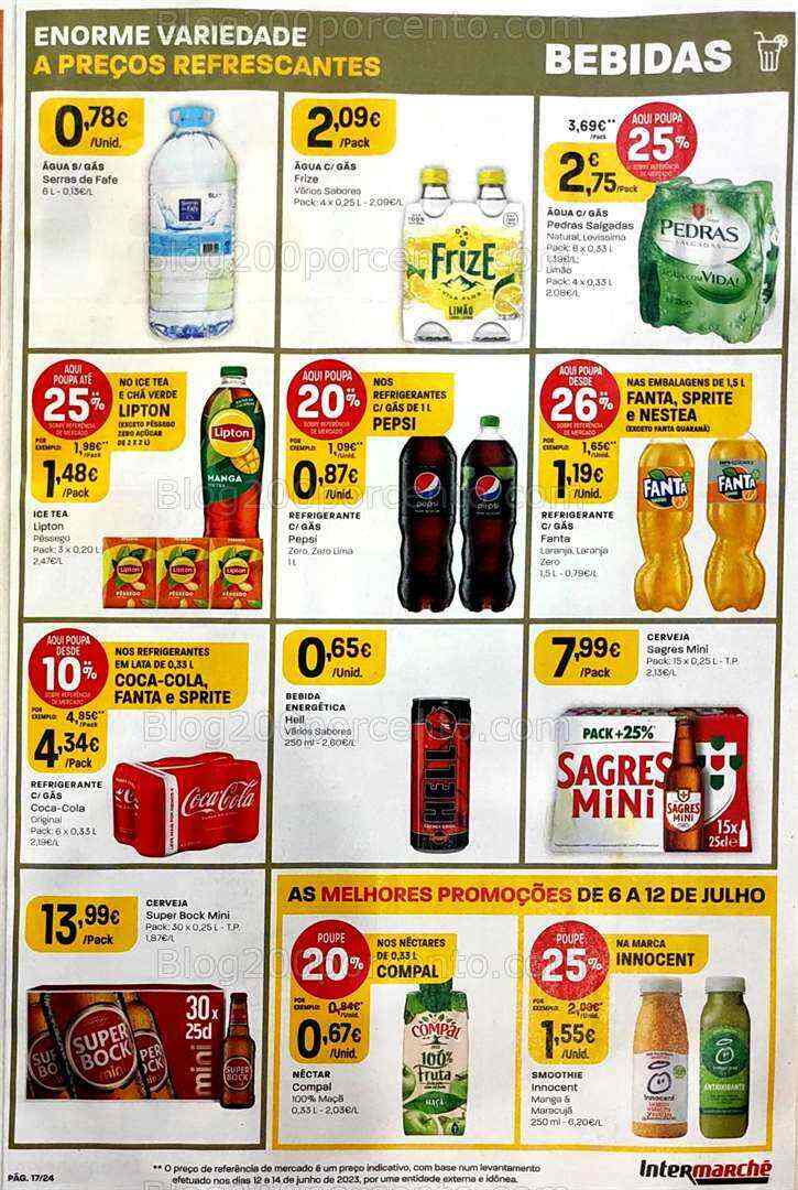 Antevisão Folheto INTERMARCHÉ Promoções de 6 a 12 julho