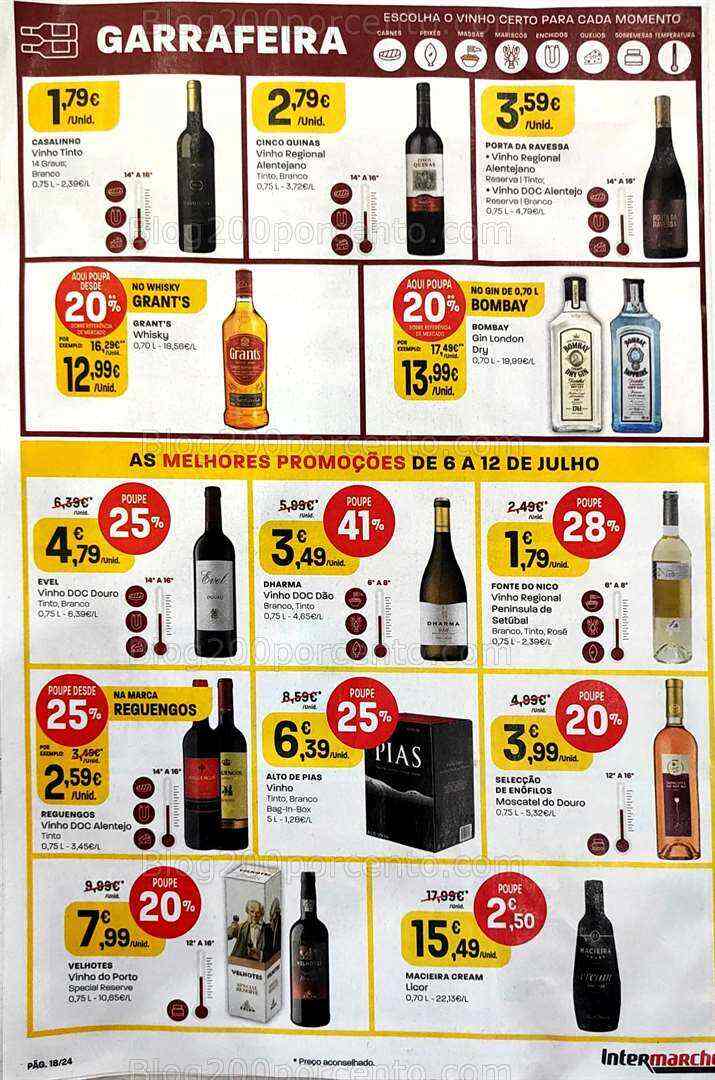 Antevisão Folheto INTERMARCHÉ Promoções de 6 a 12 julho