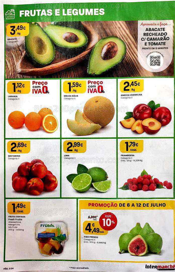 Antevisão Folheto INTERMARCHÉ Promoções de 6 a 12 julho
