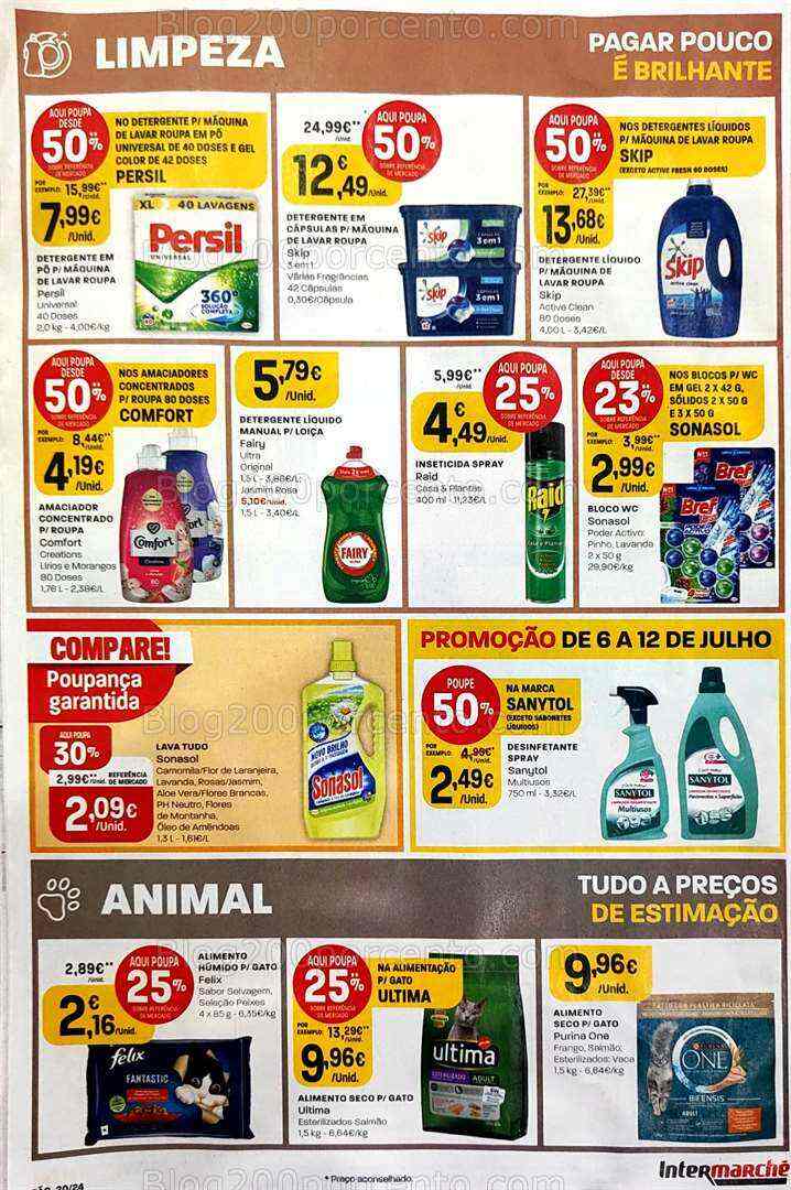 Antevisão Folheto INTERMARCHÉ Promoções de 6 a 12 julho