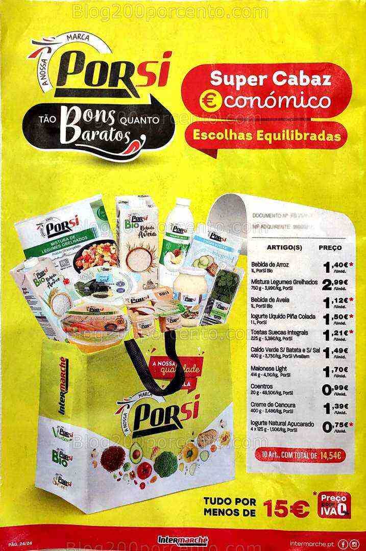 Antevisão Folheto INTERMARCHÉ Promoções de 6 a 12 julho