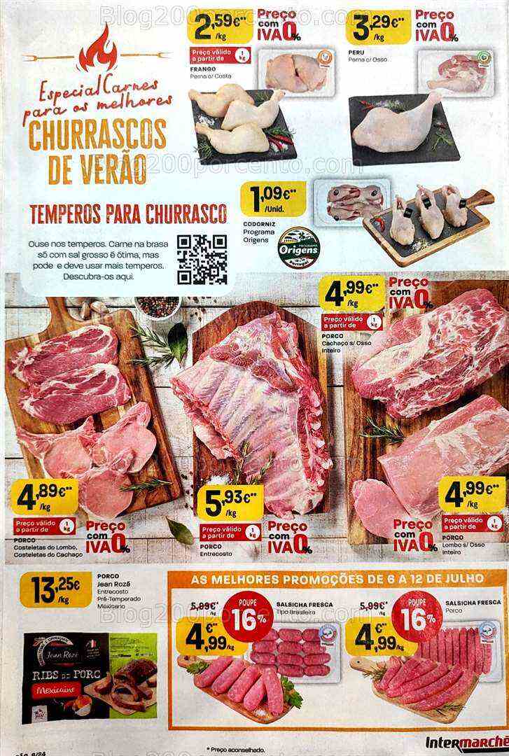 Antevisão Folheto INTERMARCHÉ Promoções de 6 a 12 julho