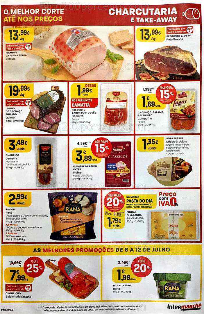 Antevisão Folheto INTERMARCHÉ Promoções de 6 a 12 julho