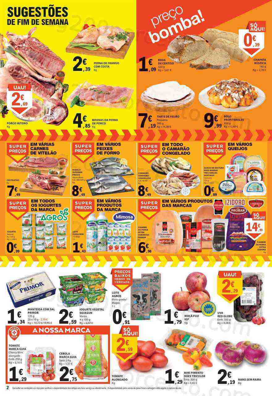 Antevisão Folheto E-LECLERC Promoções Fim de Semana - 3 a 5 março