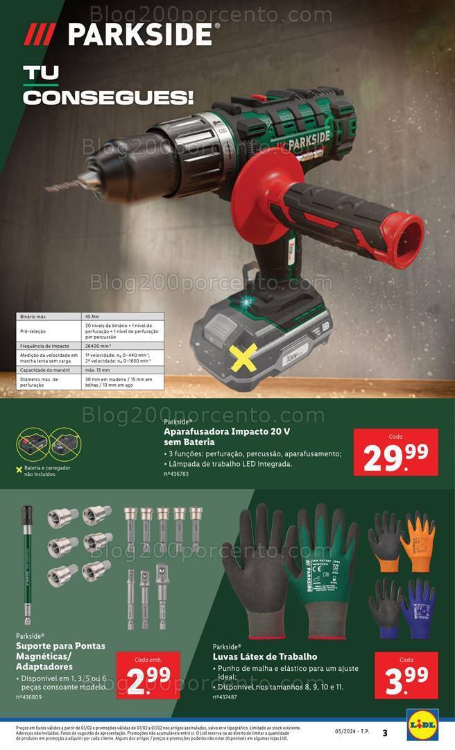 Antevisão Folheto LIDL Bazar + Promoções de 1 a 7 fevereiro