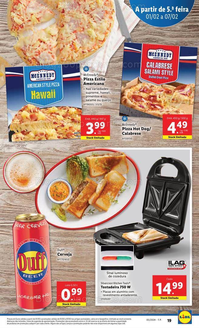 Antevisão Folheto LIDL Bazar + Promoções de 1 a 7 fevereiro