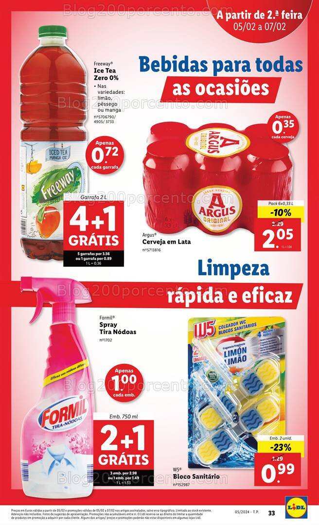 Antevisão Folheto LIDL Bazar + Promoções de 1 a 7 fevereiro