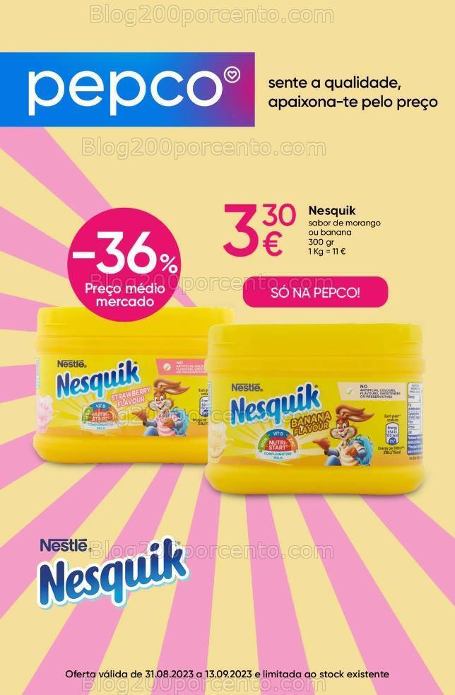 Antevisão Folheto PEPCO Super Promoções de 31 agosto a 13 setembro