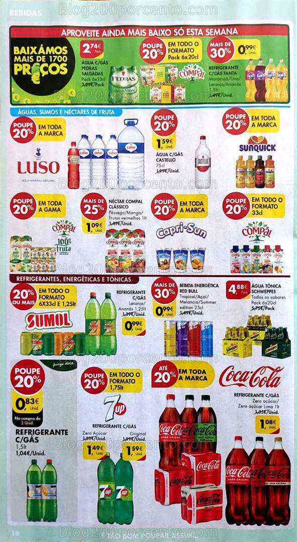 Antevisão Folheto PINGO DOCE Promoções de 1 a 7 agosto