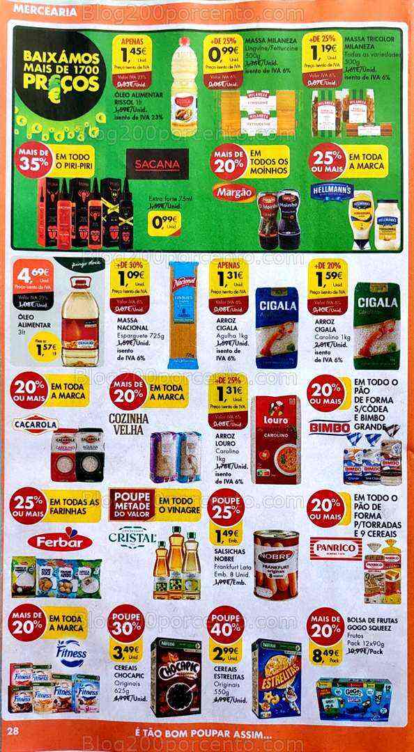 Antevisão Folheto PINGO DOCE Promoções de 1 a 7 agosto