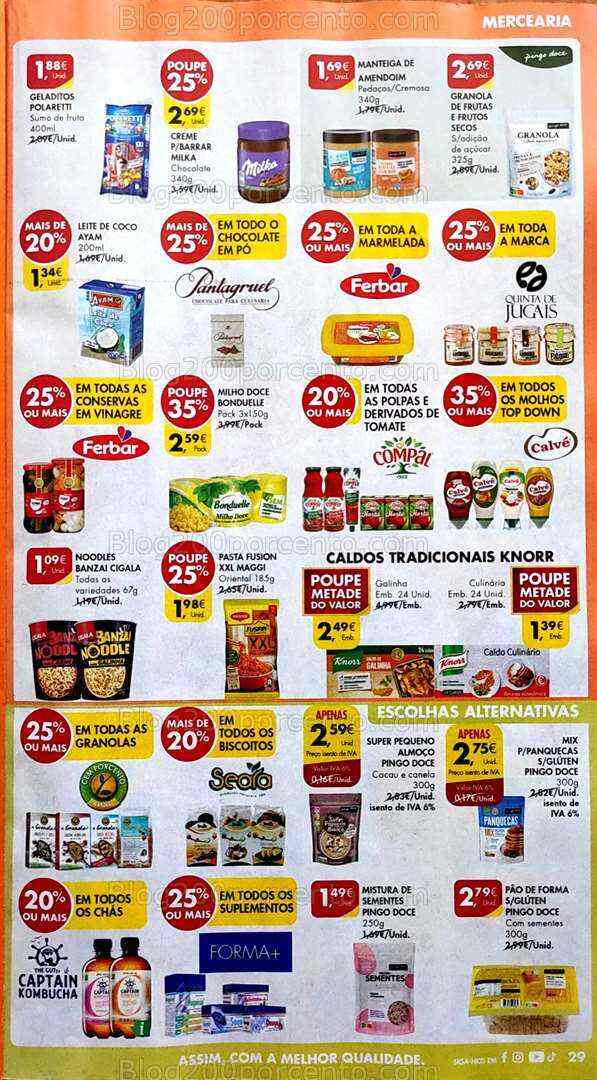 Antevisão Folheto PINGO DOCE Promoções de 1 a 7 agosto