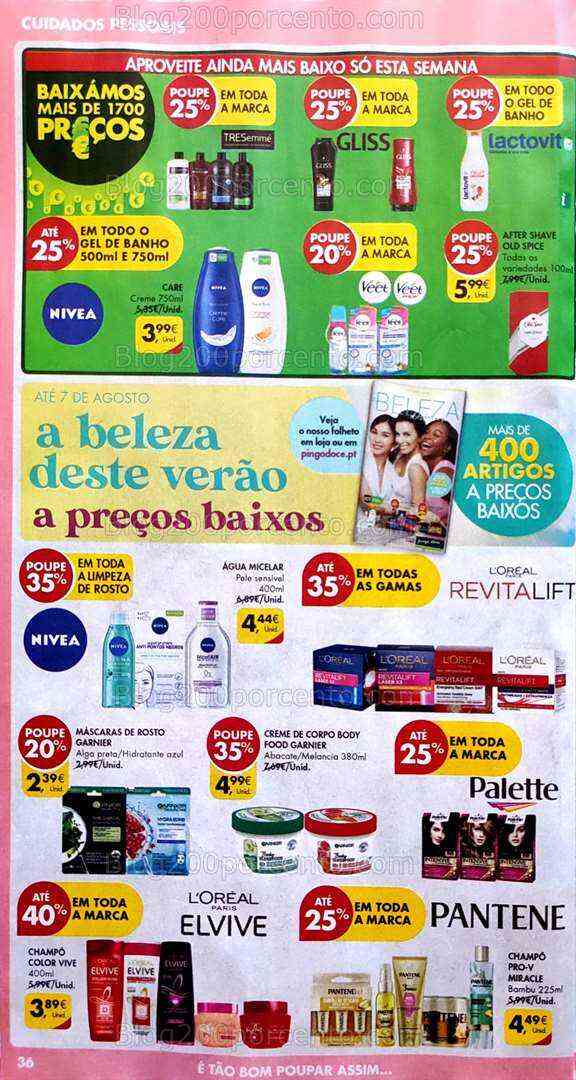 Antevisão Folheto PINGO DOCE Promoções de 1 a 7 agosto