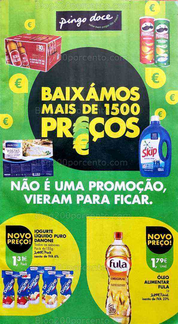 Antevisão Folheto PINGO DOCE Baixa de Preços Promoções de 11 a 17 julho