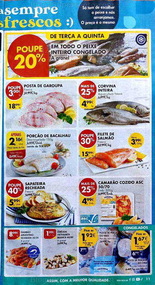 Antevisão Folheto PINGO DOCE Promoções de 11 a 17 julho