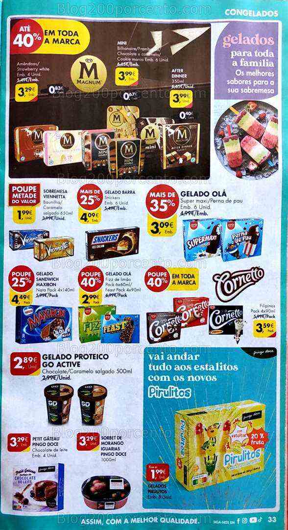 Antevisão Folheto PINGO DOCE Promoções de 11 a 17 julho