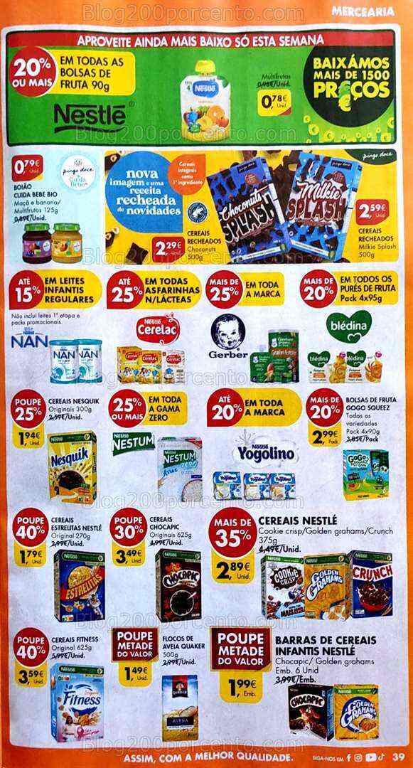 Antevisão Folheto PINGO DOCE Promoções de 11 a 17 julho