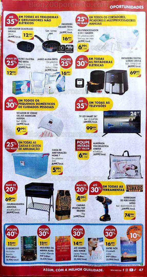 Antevisão Folheto PINGO DOCE Bazar Promoções de 11 a 17 julho