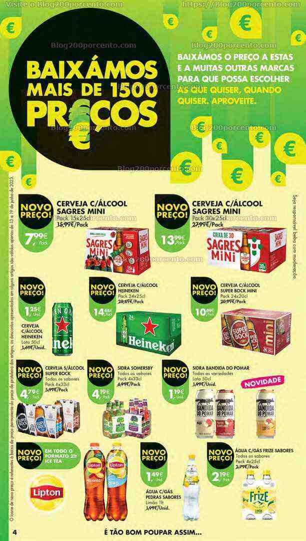 Antevisão Folheto PINGO DOCE Promoções de 13 a 19 junho
