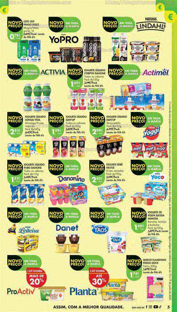 Antevisão Folheto PINGO DOCE Promoções de 13 a 19 junho