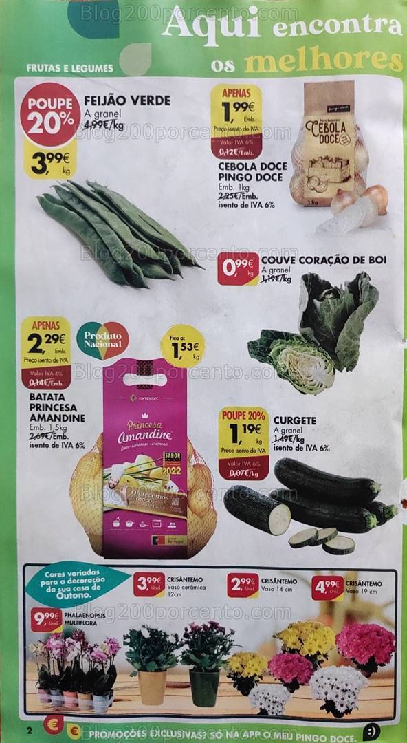 Antevisão Folheto PINGO DOCE Promoções de 17 a 23 outubro