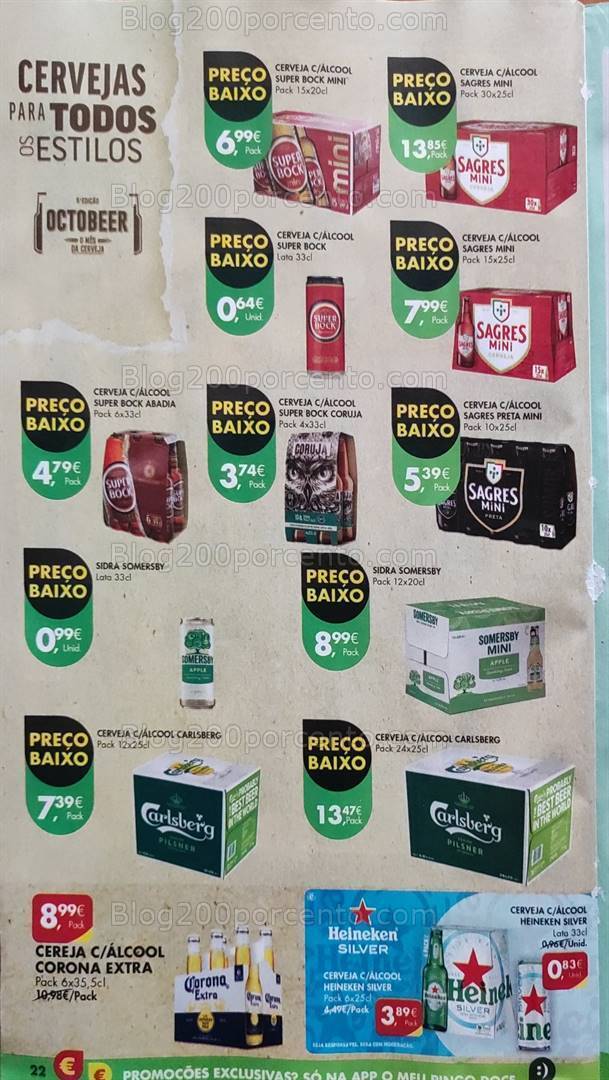 Antevisão Folheto PINGO DOCE Promoções de 17 a 23 outubro