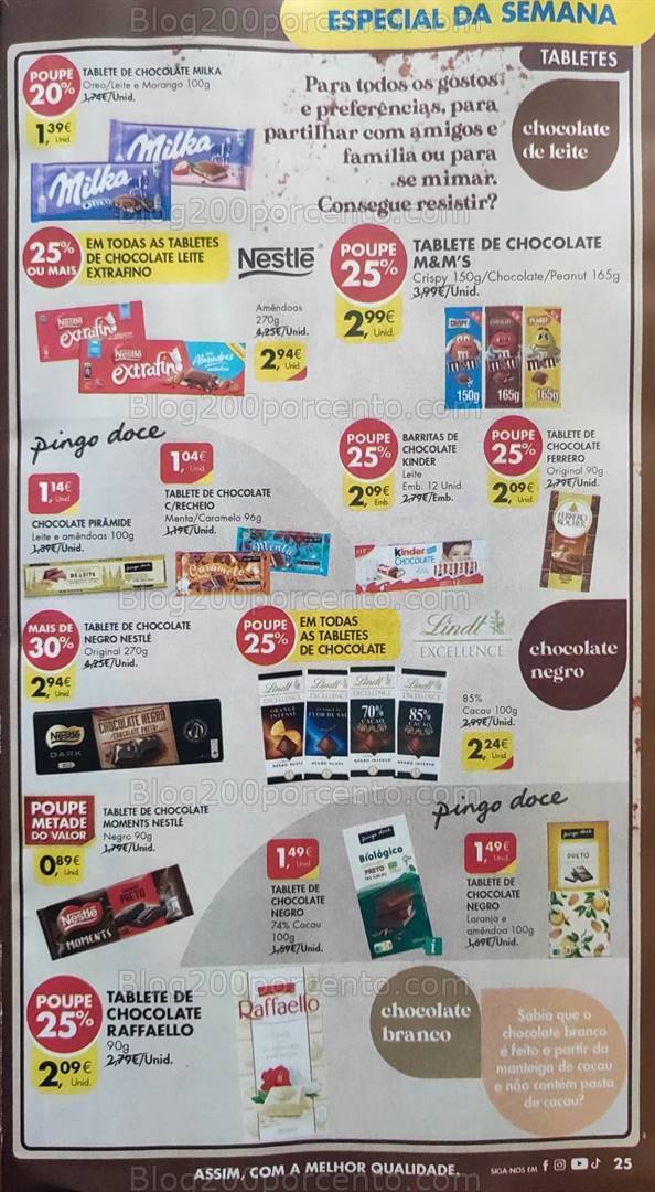 Antevisão Folheto PINGO DOCE Especial da Semana Promoções de 17 a 23 outubro