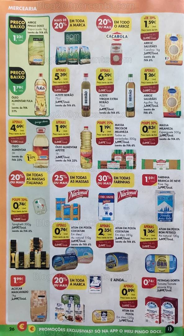 Antevisão Folheto PINGO DOCE Promoções de 17 a 23 outubro