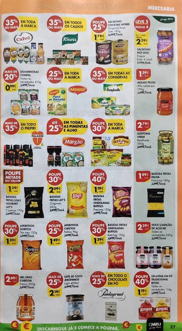 Antevisão Folheto PINGO DOCE Promoções de 17 a 23 outubro