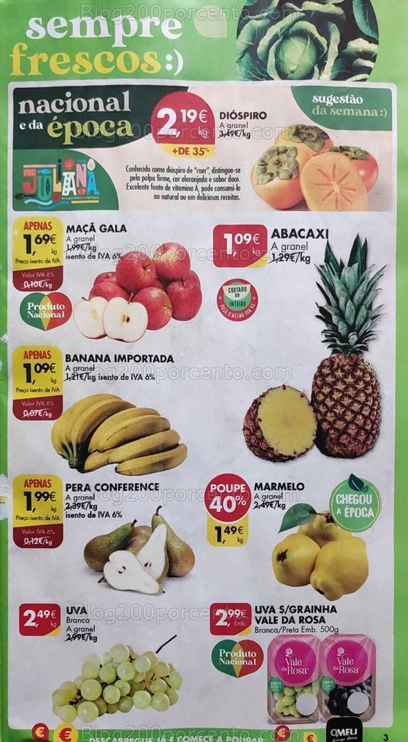 Antevisão Folheto PINGO DOCE Promoções de 17 a 23 outubro