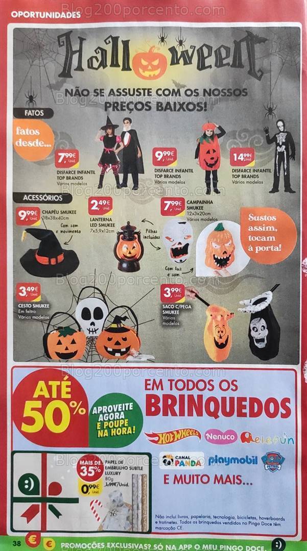 Antevisão Folheto PINGO DOCE Bazar Promoções de 17 a 23 outubro