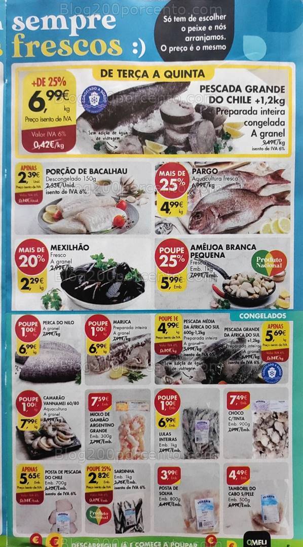 Antevisão Folheto PINGO DOCE Promoções de 17 a 23 outubro