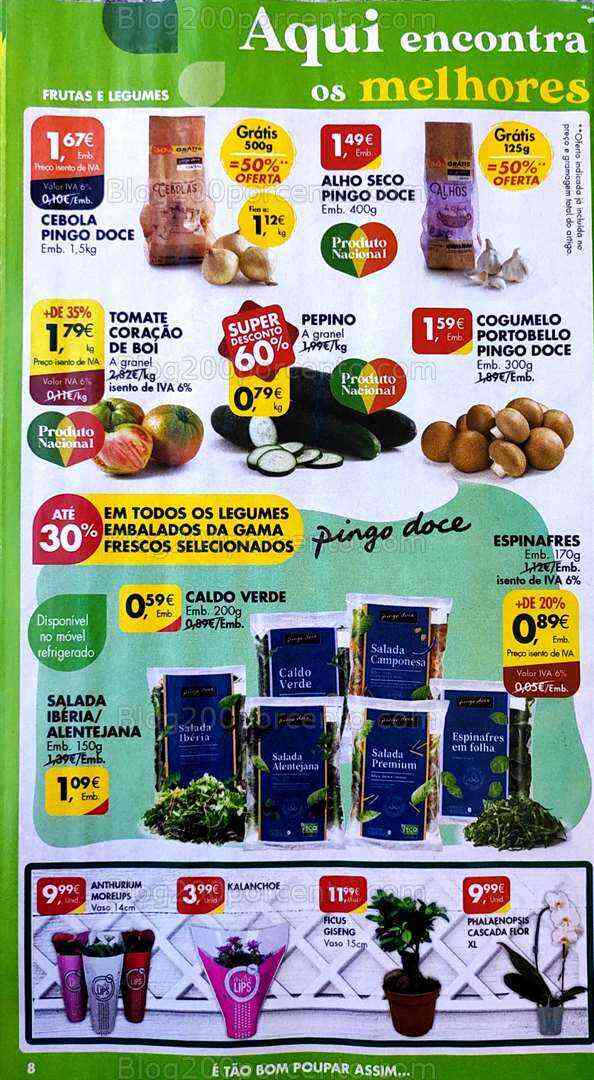 Antevisão Folheto PINGO DOCE Promoções de 4 a 10 julho