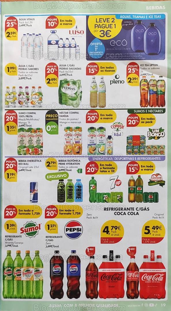 Antevisão Folheto PINGO DOCE Promoções de 5 a 11 novembro