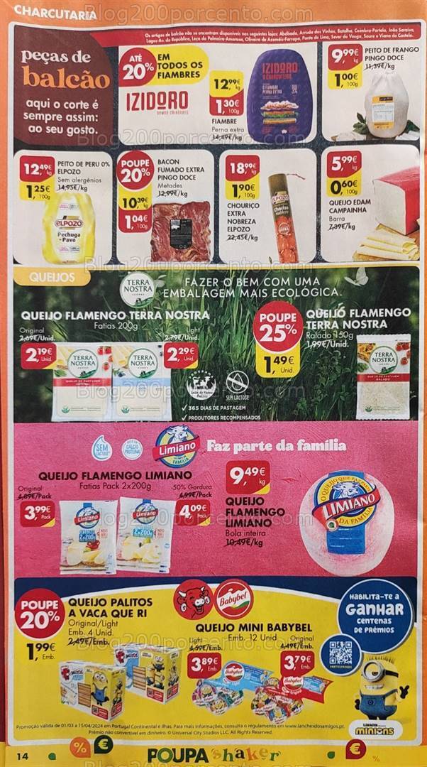 Antevisão Folheto PINGO DOCE Promoções de 9 a 15 abril
