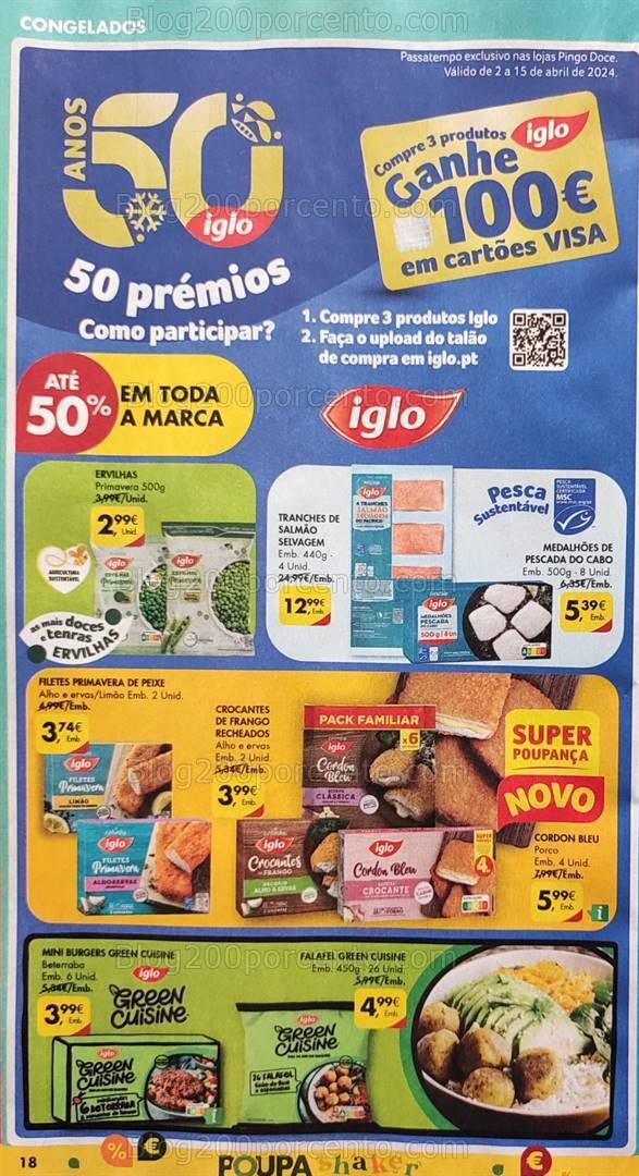 Antevisão Folheto PINGO DOCE Promoções de 9 a 15 abril