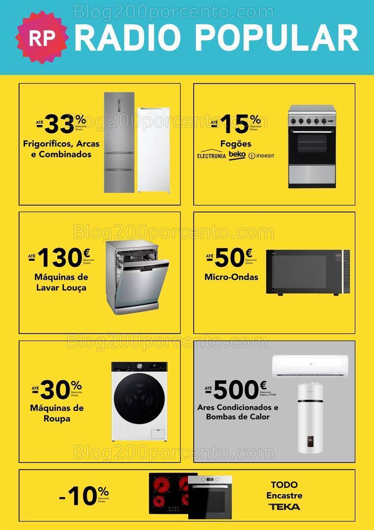 Antevisão Folheto RADIO POPULAR Promoções de 9 a 11 outubro