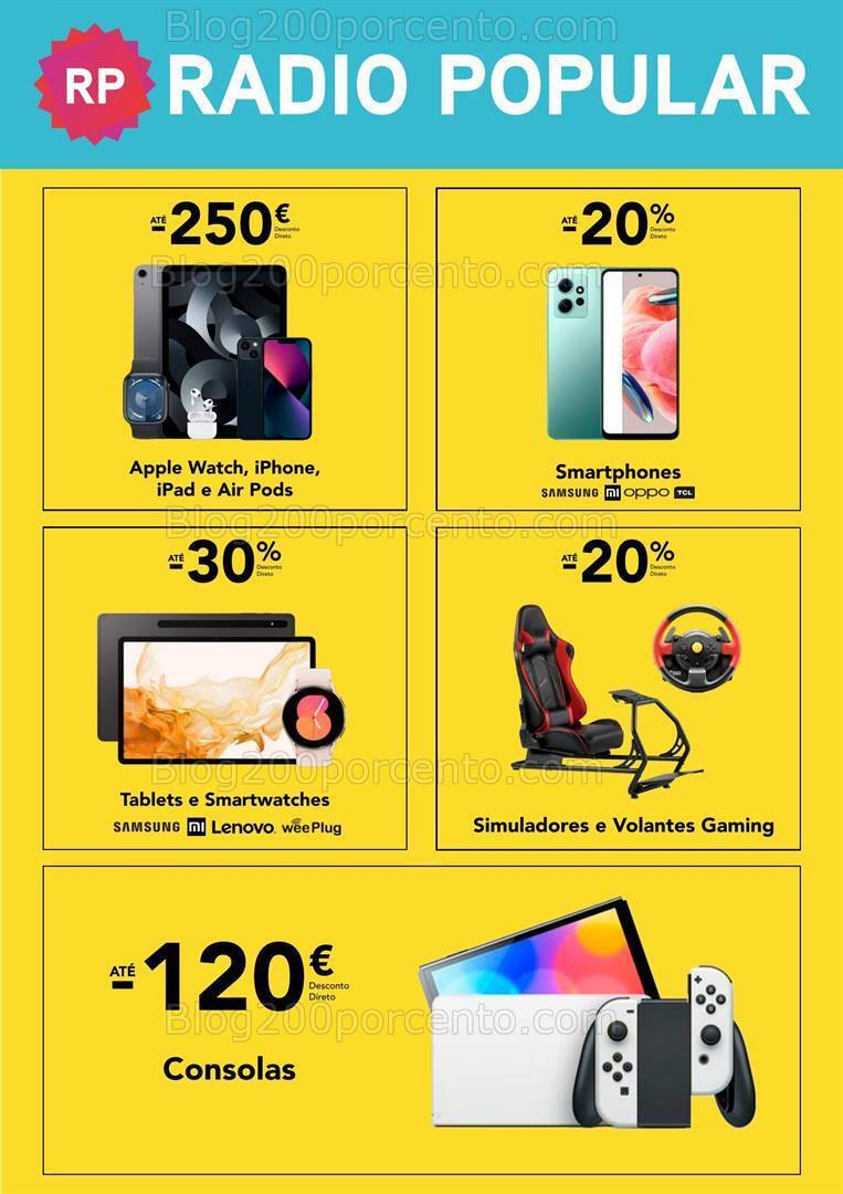 Antevisão Folheto RADIO POPULAR Promoções de 9 a 11 outubro