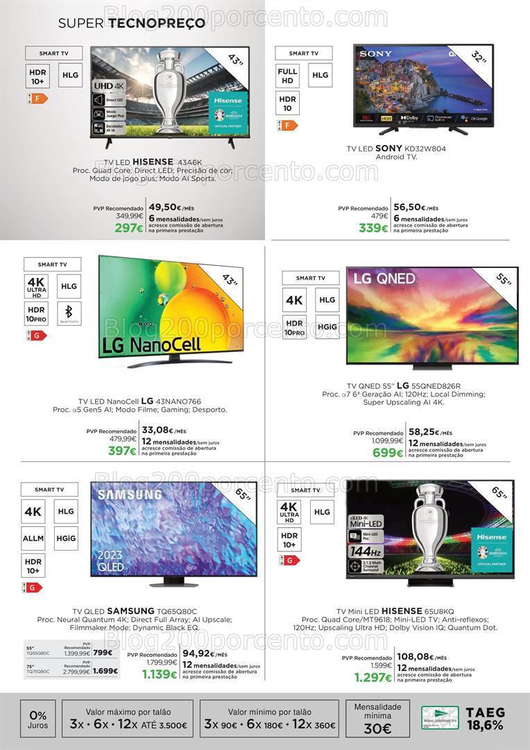 Antevisão Folheto EL CORTE INGLÉS Tecnologia Promoções de 1 a 17 março