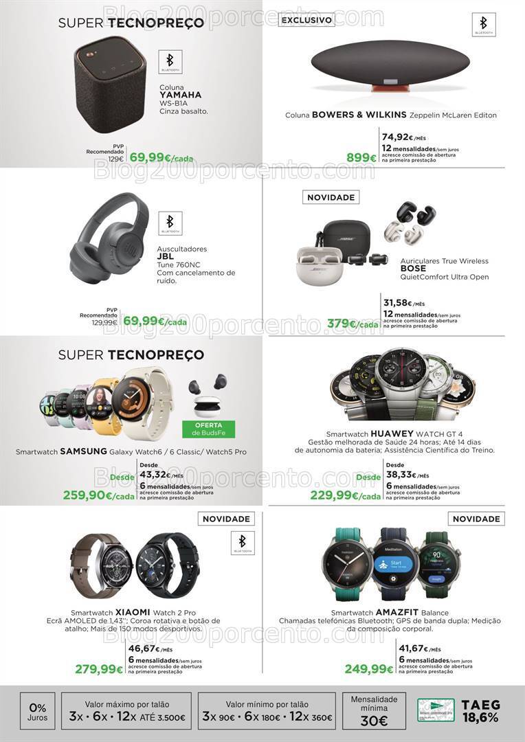 Antevisão Folheto EL CORTE INGLÉS Tecnologia Promoções de 1 a 17 março