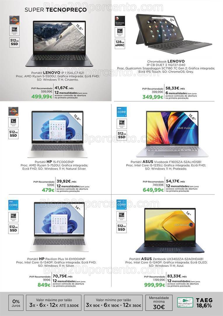 Antevisão Folheto EL CORTE INGLÉS Tecnologia Promoções de 1 a 17 março