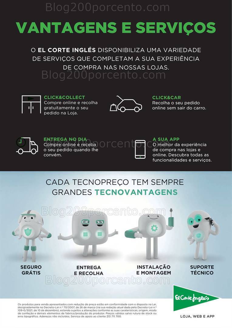 Antevisão Folheto EL CORTE INGLÉS Tecnologia Promoções de 1 a 17 março