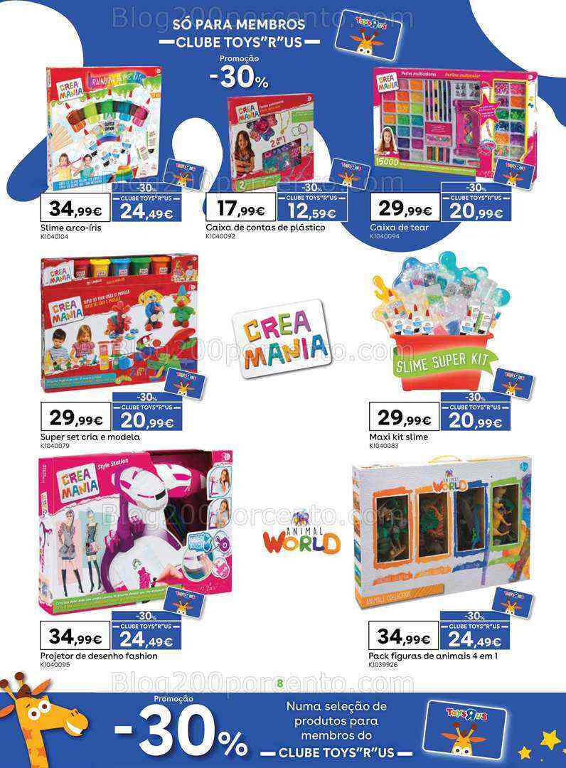 Antevisão Folheto TOYSRUS Verão Promoções de 7 a 31 julho