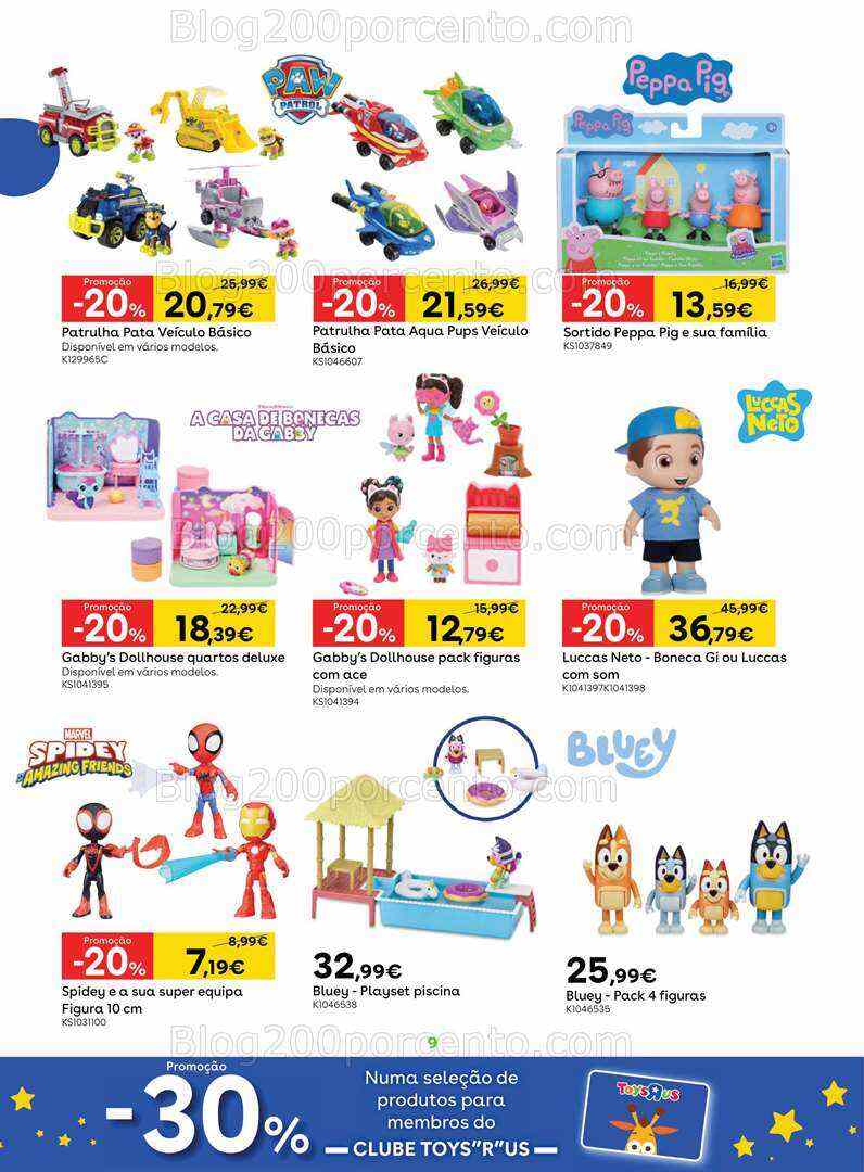 Antevisão Folheto TOYSRUS Verão Promoções de 7 a 31 julho