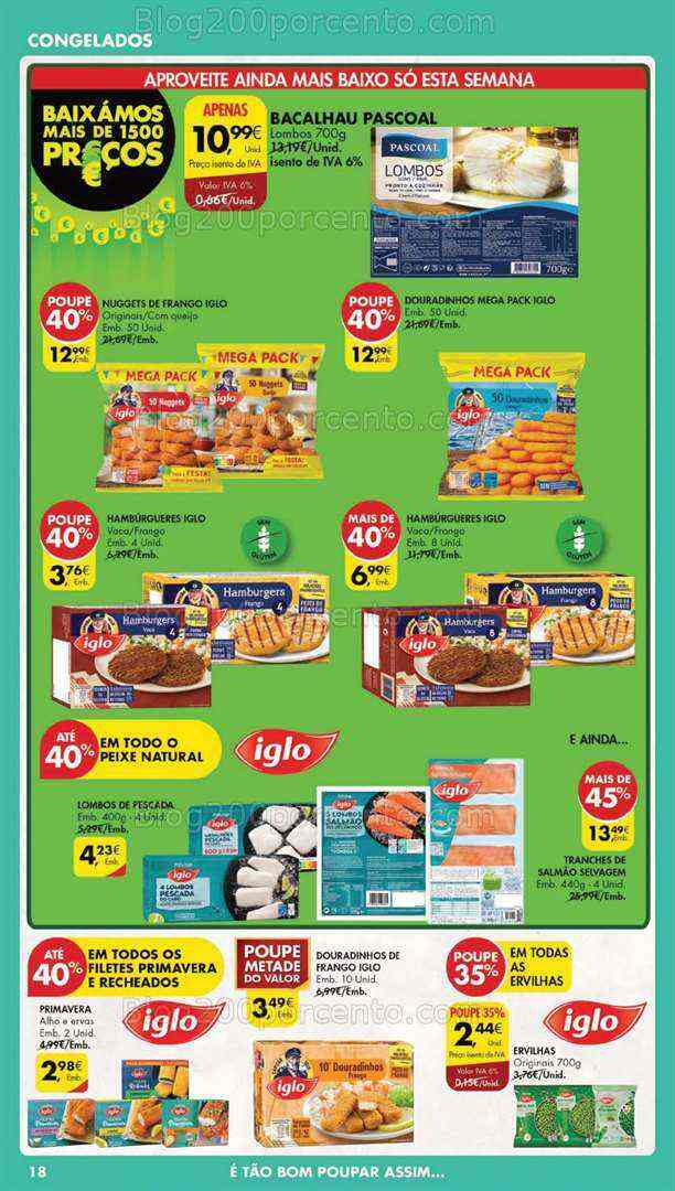 Antevisão Folheto PINGO DOCE Lojas Grandes Promoções de 18 a 24 julho