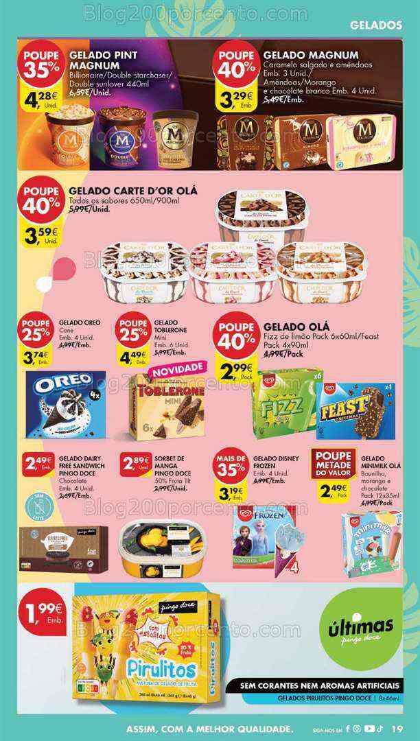 Antevisão Folheto PINGO DOCE Lojas Grandes Promoções de 18 a 24 julho