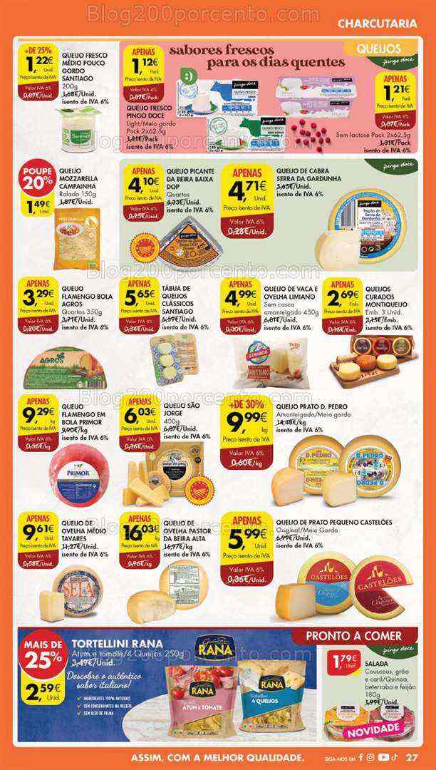 Antevisão Folheto PINGO DOCE Lojas Grandes Promoções de 18 a 24 julho