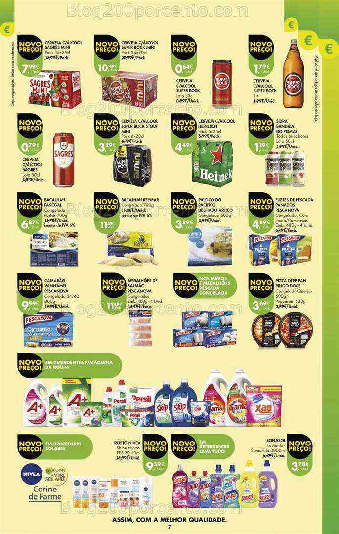 Antevisão Folheto PINGO DOCE Promoções Fim de Semana - 4 a 7 agosto