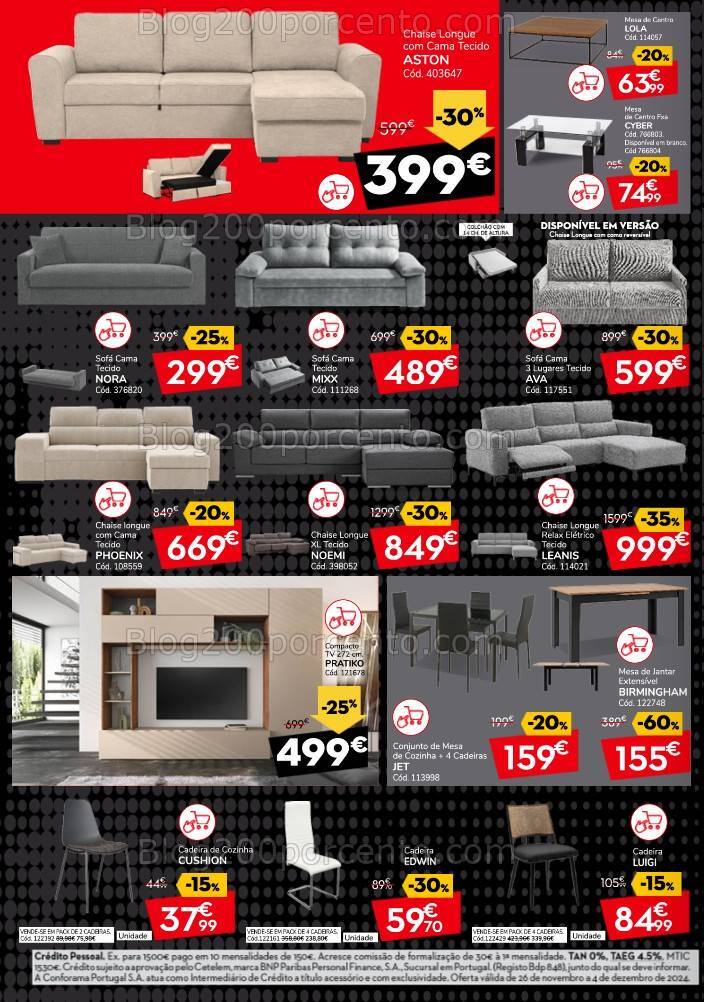 Antevisão Folheto CONFORMA Black Friday Promoções até 4 dezembro