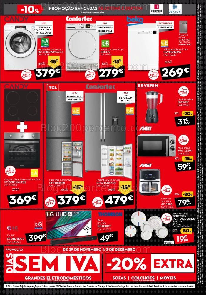 Antevisão Folheto CONFORMA Black Friday Promoções até 4 dezembro
