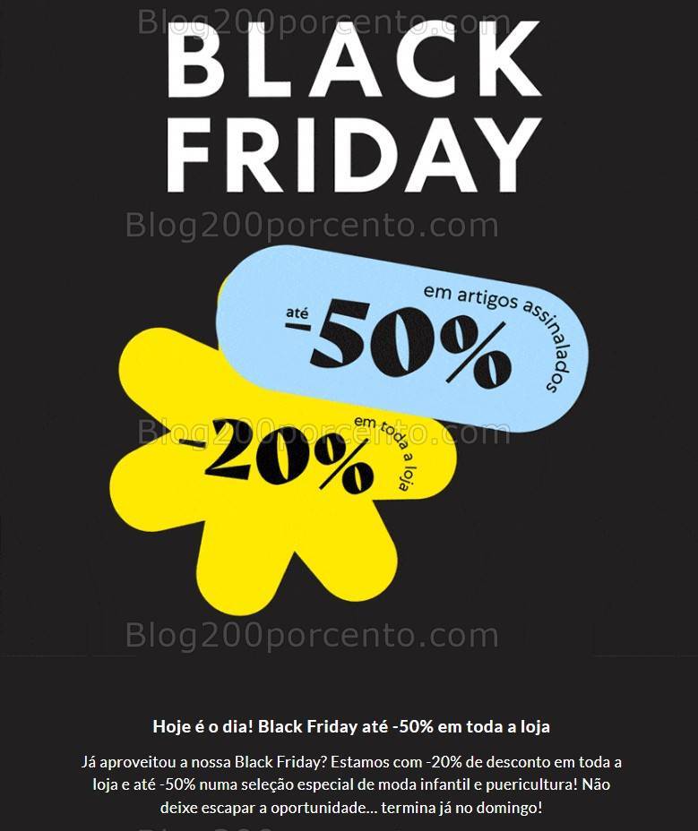 BLACK FRIDAY - Até 50% desconto ZIPPY Promoções até 1 dezembro